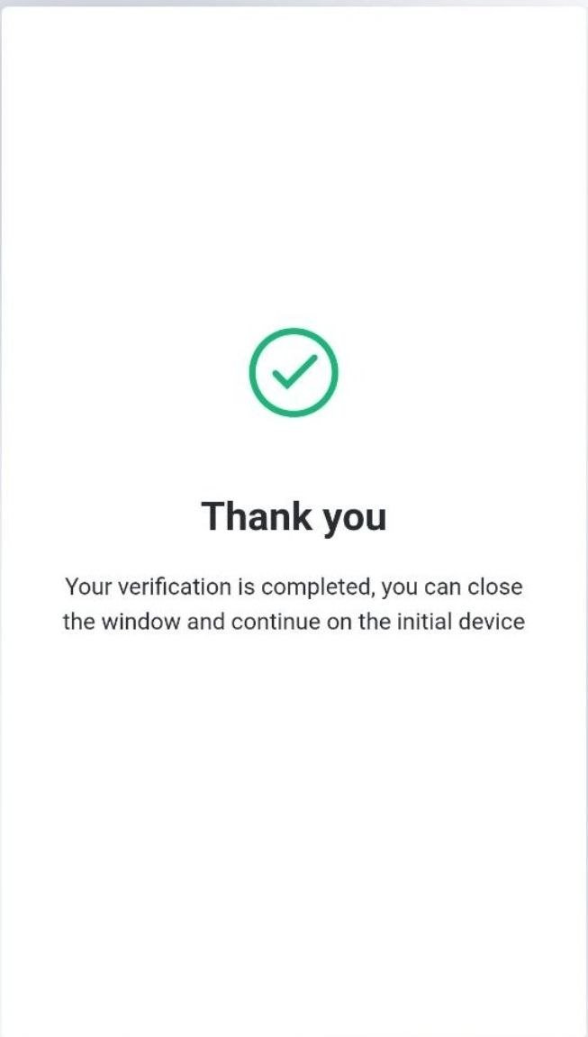 LoyalFans or Ondato screen showing identity verification accepted